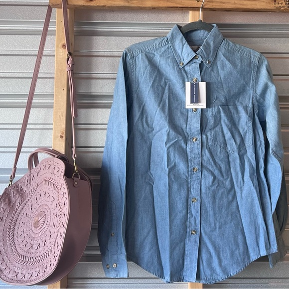 MUNSINGWEAR Penguin Button Down Top - Picture 3 of 12